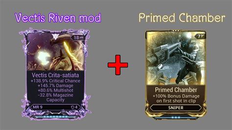 Then any elemental mods you use would apply bonus damage based on the modified 245 base damage instead of it's normal base damage of 175. . Warframe primed chamber